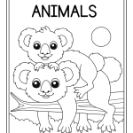 Animal Coloring Pages Realistic