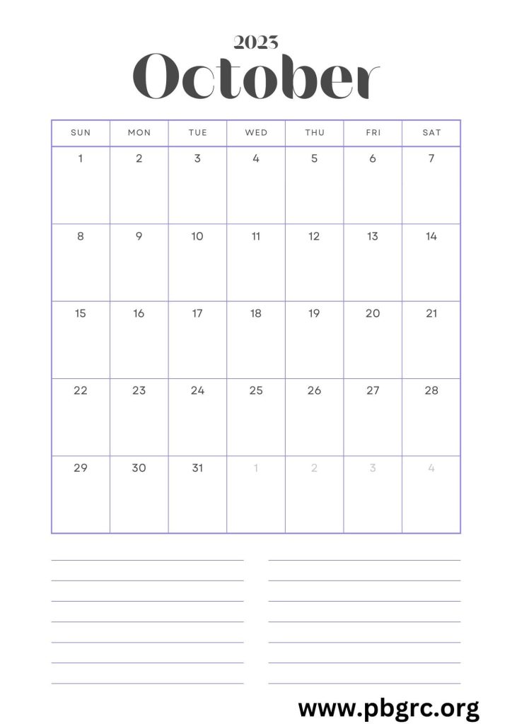 Monthly Oct 2023 Planners