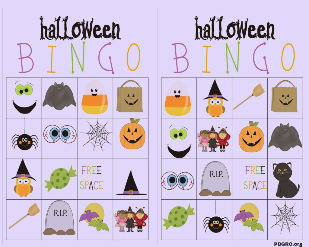 Cute Halloween Bingo
