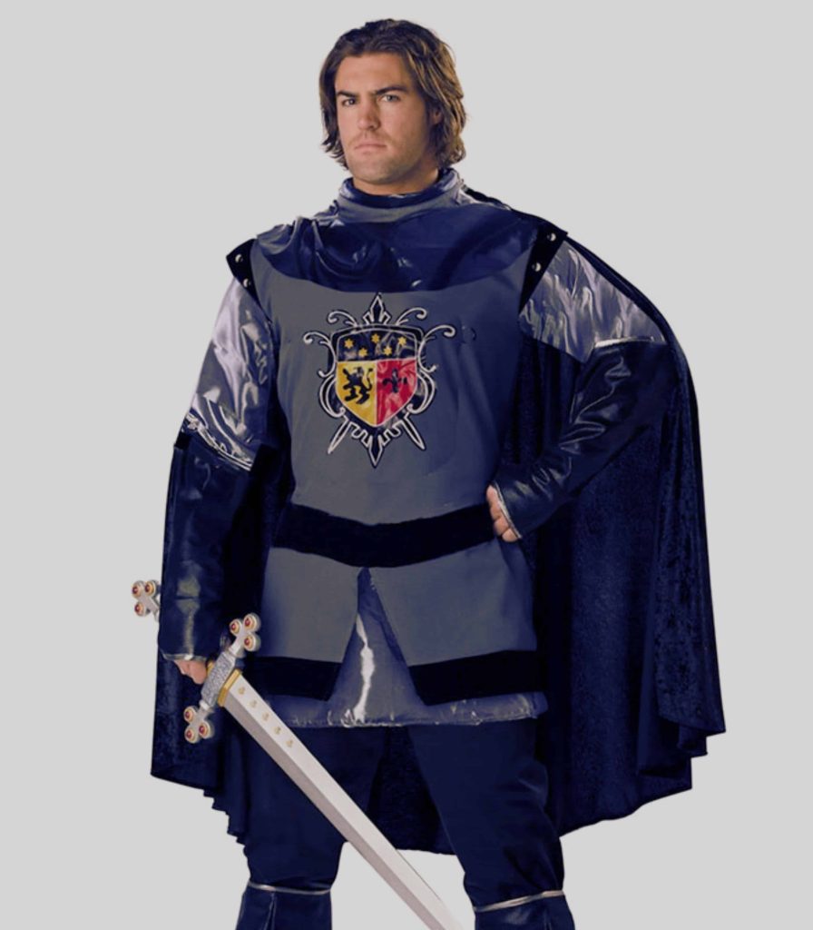 Halloween Costume of valiant medieval knight