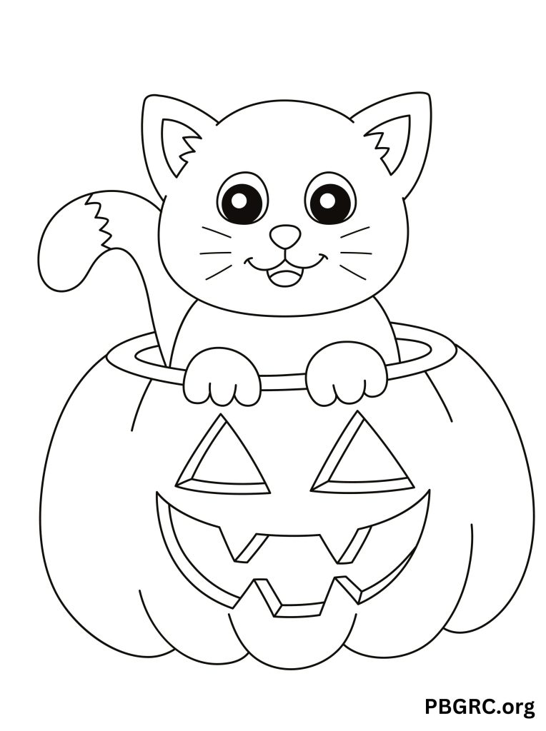 Halloween Pumpkin Coloring Printable