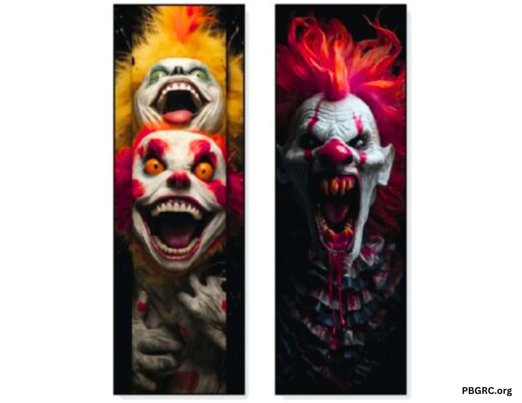 Scary Joker Bookmark
