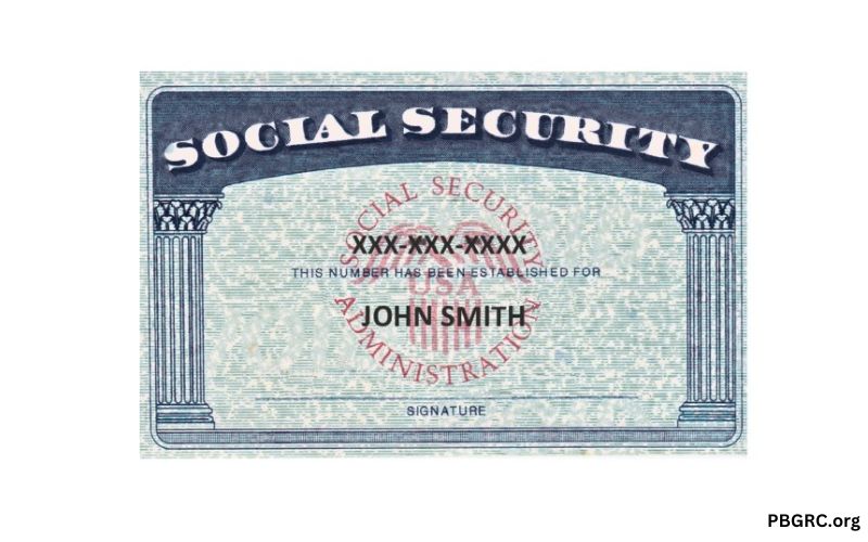 Social Security Card Templates