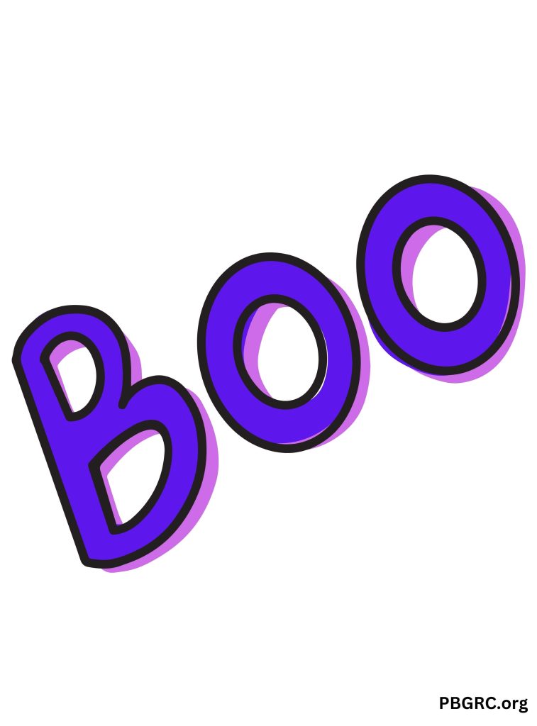 Violet Boo! Text