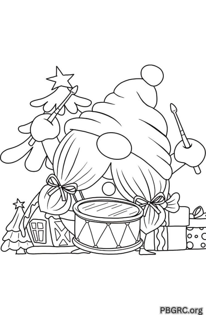 Christmas coloring pages For toddlers