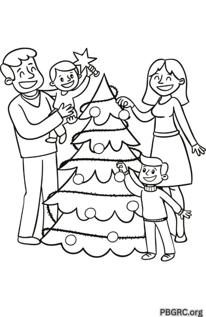 Christmas coloring pages hard