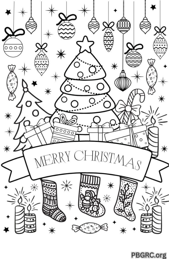 Christmas coloring pages printable