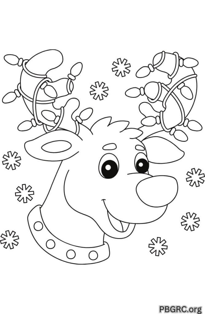 Cute Christmas coloring pages