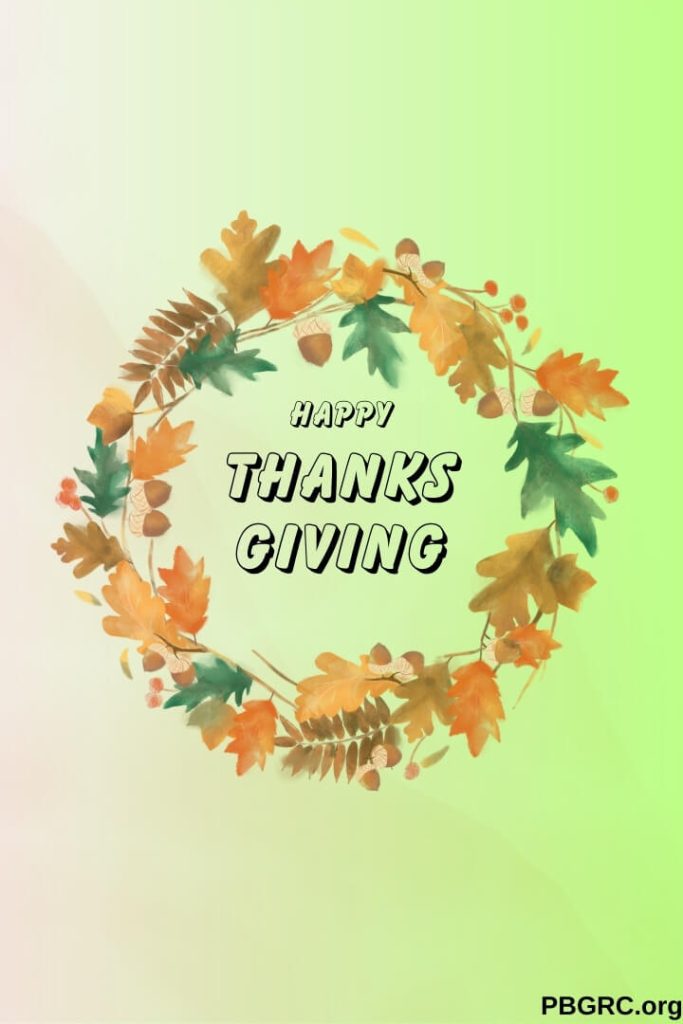 Happy Thanksgiving Card Printable