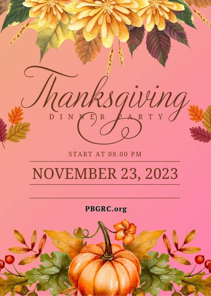 Online thanksgiving invitations
