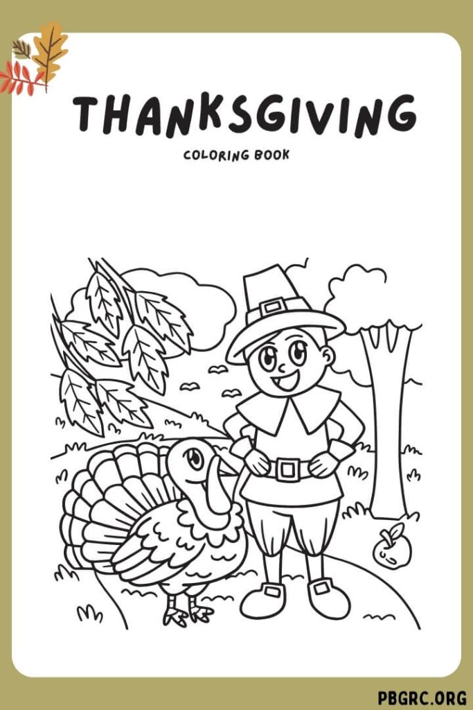 Printable Thanksgiving Coloring page