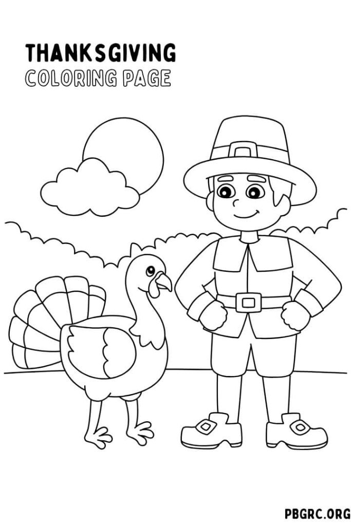 Thanksgiving Free Coloring page