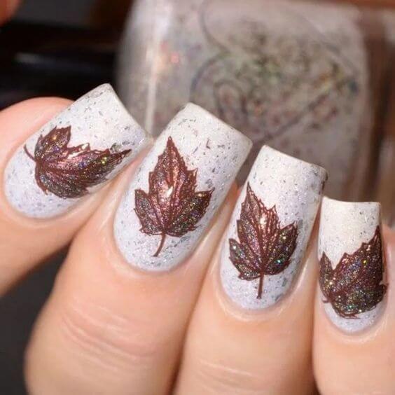 easy thanksgiving nails