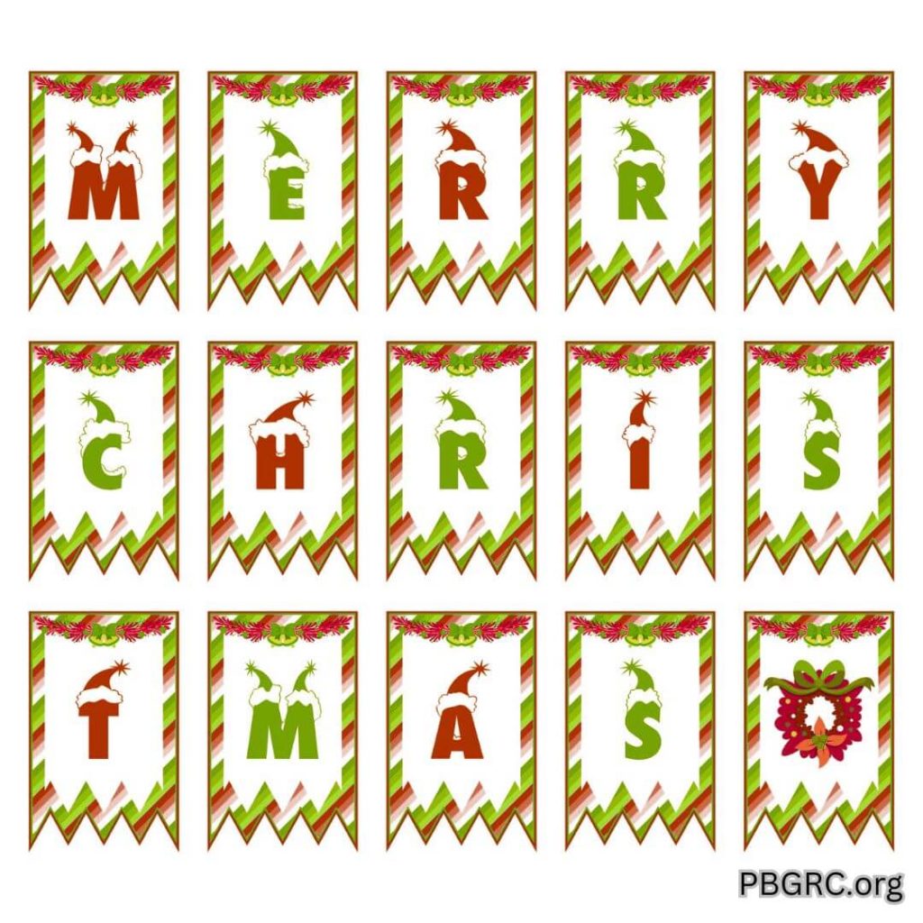merry christmas banner clip art