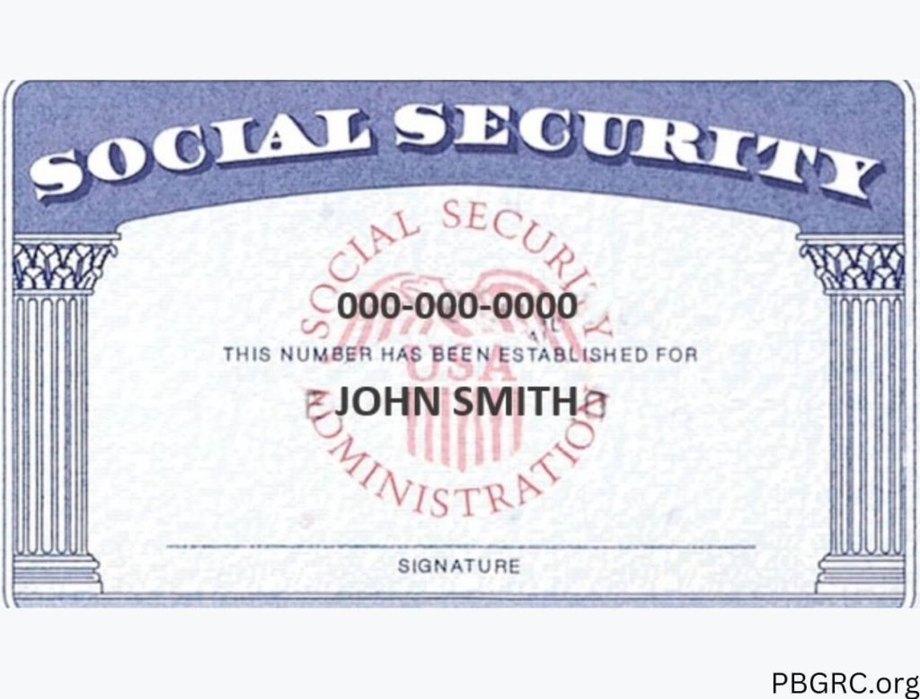 social security card image