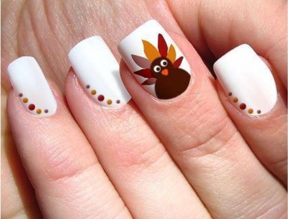 thanksgiving nail polish ideas