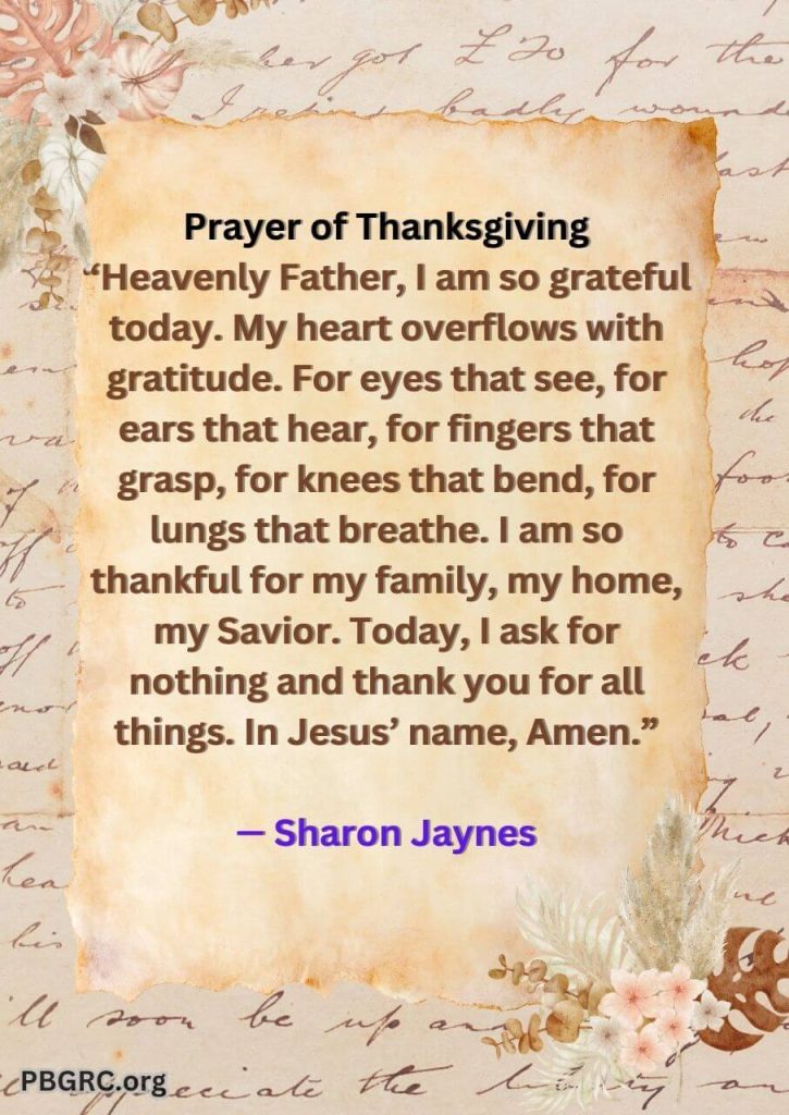 thanksgiving poems Christian